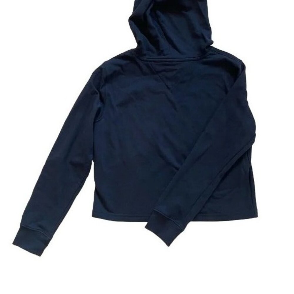 Tommy Hilfiger Jeans Navy Cropped Hoodie - Picture 5 of 6